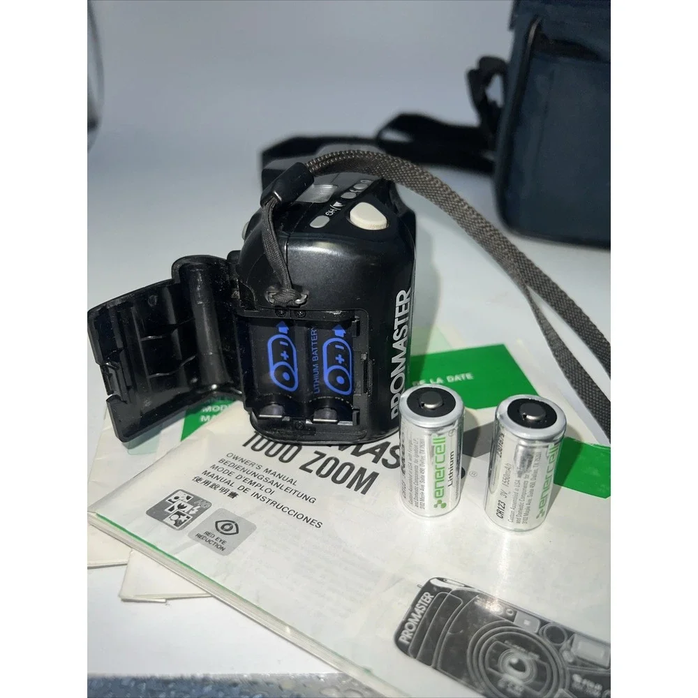 Fujifilm Promaster 1000 Zoom Date - Tested- 2 New Batteries